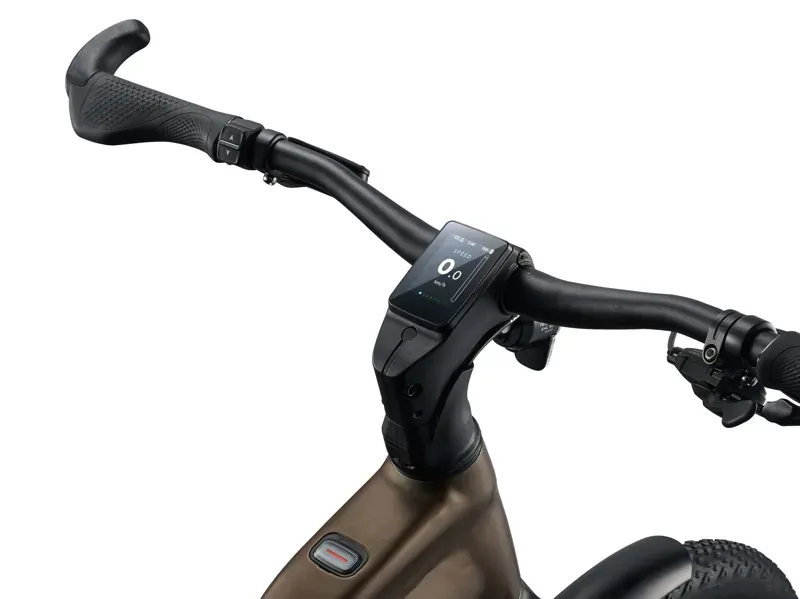 Giant Explore E+ 3 Electric Hybrid Bike in Pyrite Brown-9