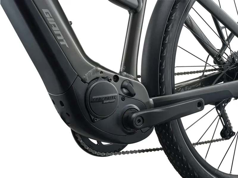 Giant Explore E+ 4 Stagger Electric Hybrid Bike in Stealth Chrome-2
