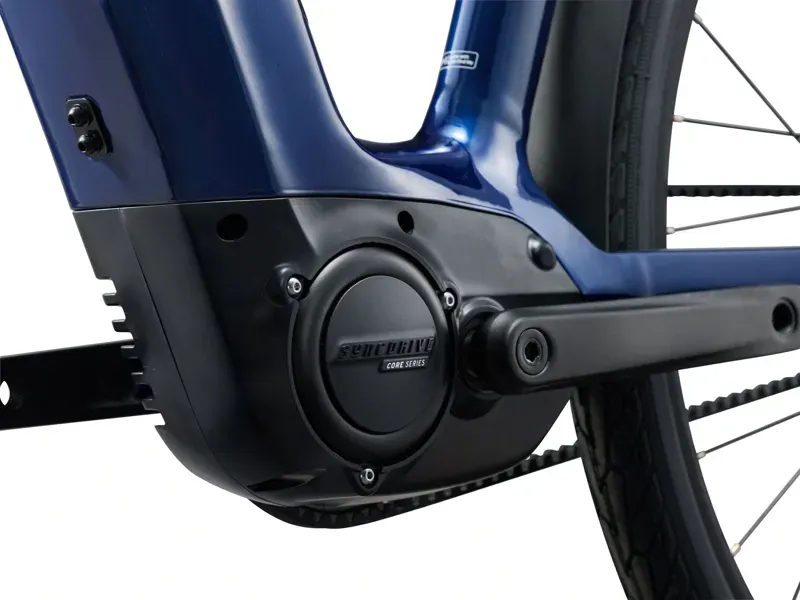 Giant NewTour E+ 1 DD Electric Hybrid Bike in Eclipse Blue-1