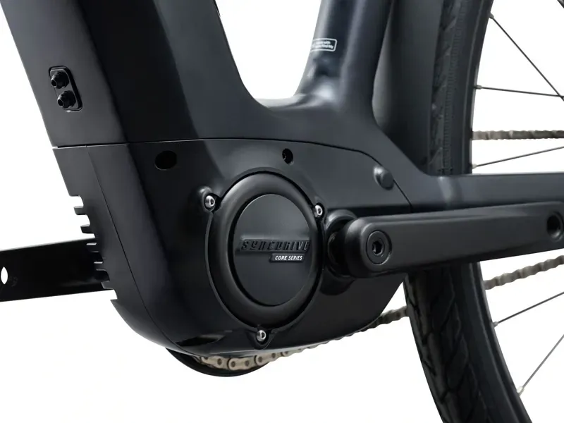 Giant NewTour E+ 2 DD Electric Commuter Bike in Cold Night-1