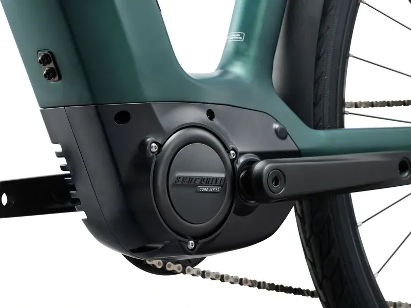 Giant NewTour E+ 3 Low Step Electric Hybrid Bike in Kelp/Forest-4