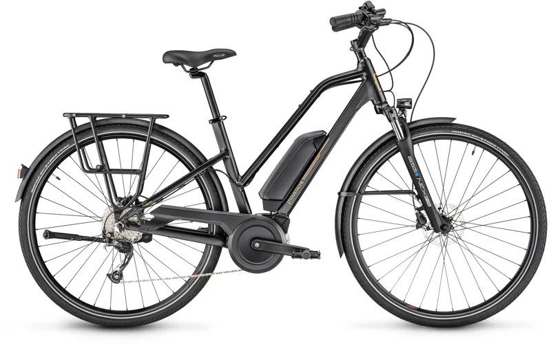 Moustache Samedi 28.1 Open E-Hybrid Bike Black