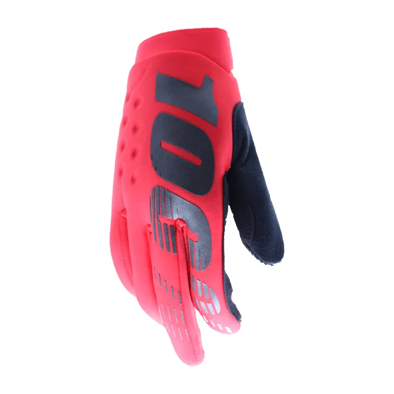 100 Percent Brisker Cold Weather Gloves Red