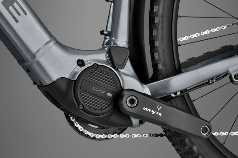 Whyte Secta-E SUV Electric Mountain Bike in Dark Silver-2