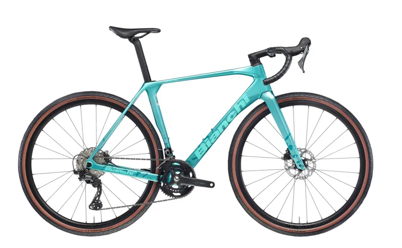 Bianchi Impulso Comp  GRX 610/820 Gravel Bike Large Metallic Celeste