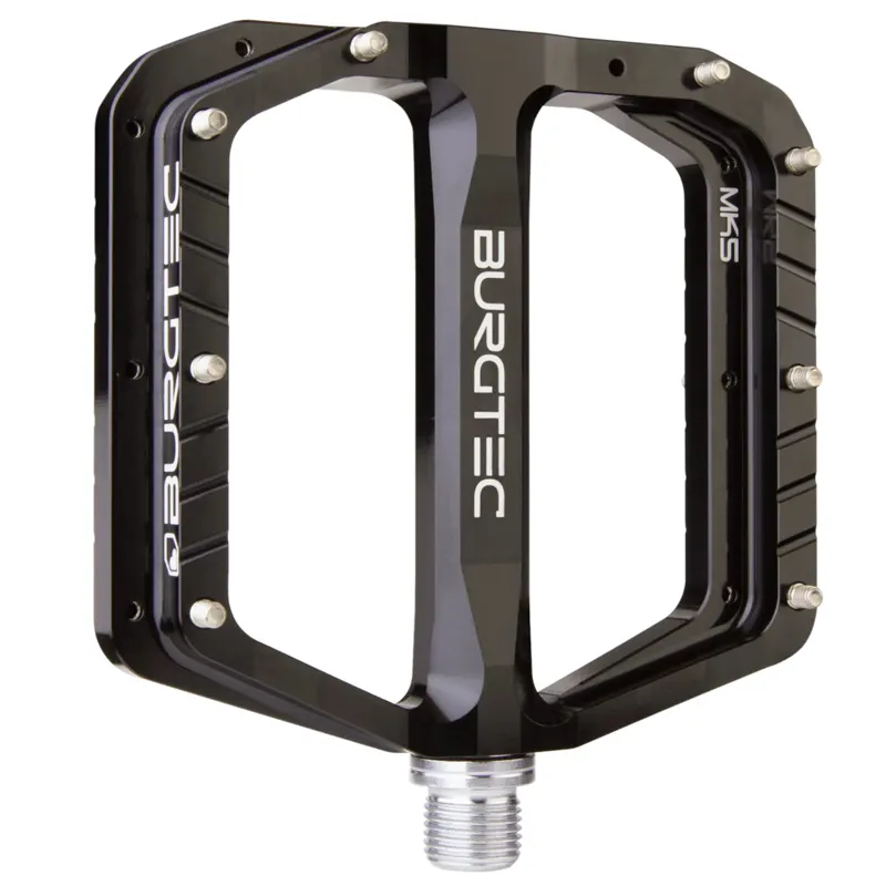 Burgtec Penthouse MK5 Flat Pedal - Burgtec Black