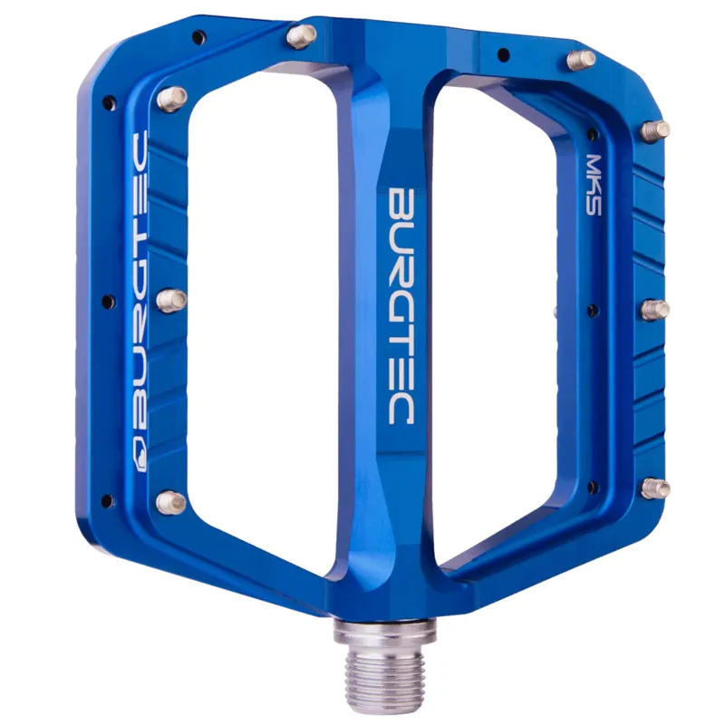Burgtec Penthouse MK5 Flat Pedal - Deep Blue