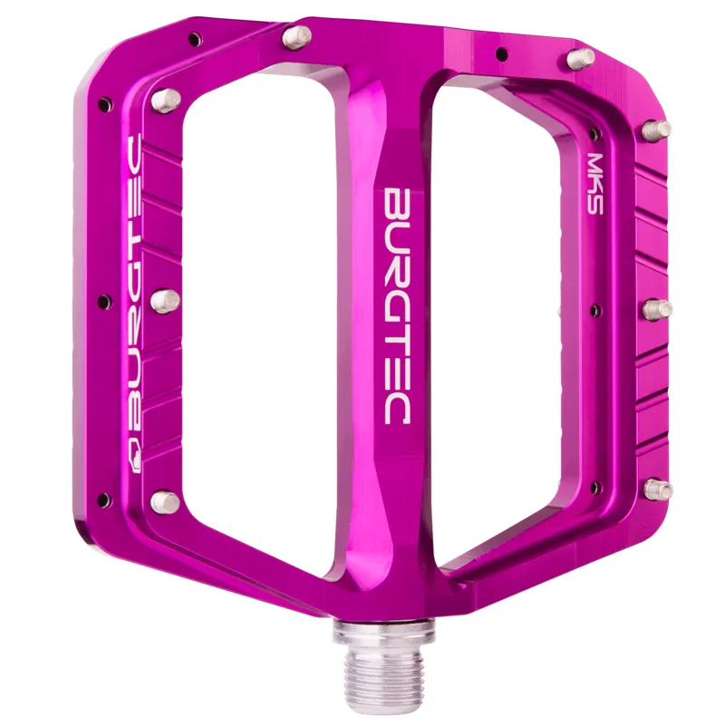 Burgtec Penthouse MK5 Flat Pedal - Purple Rain