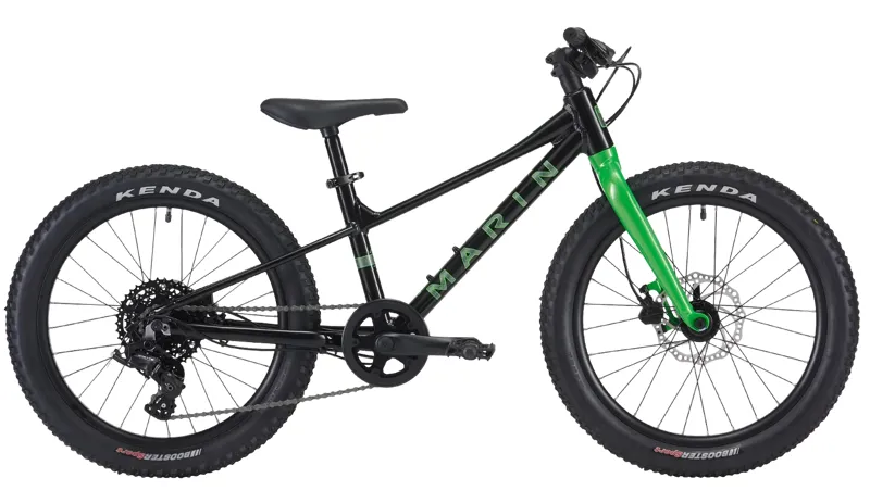 Marin Bear Valley 20 Inch Kids Bike Black / Green