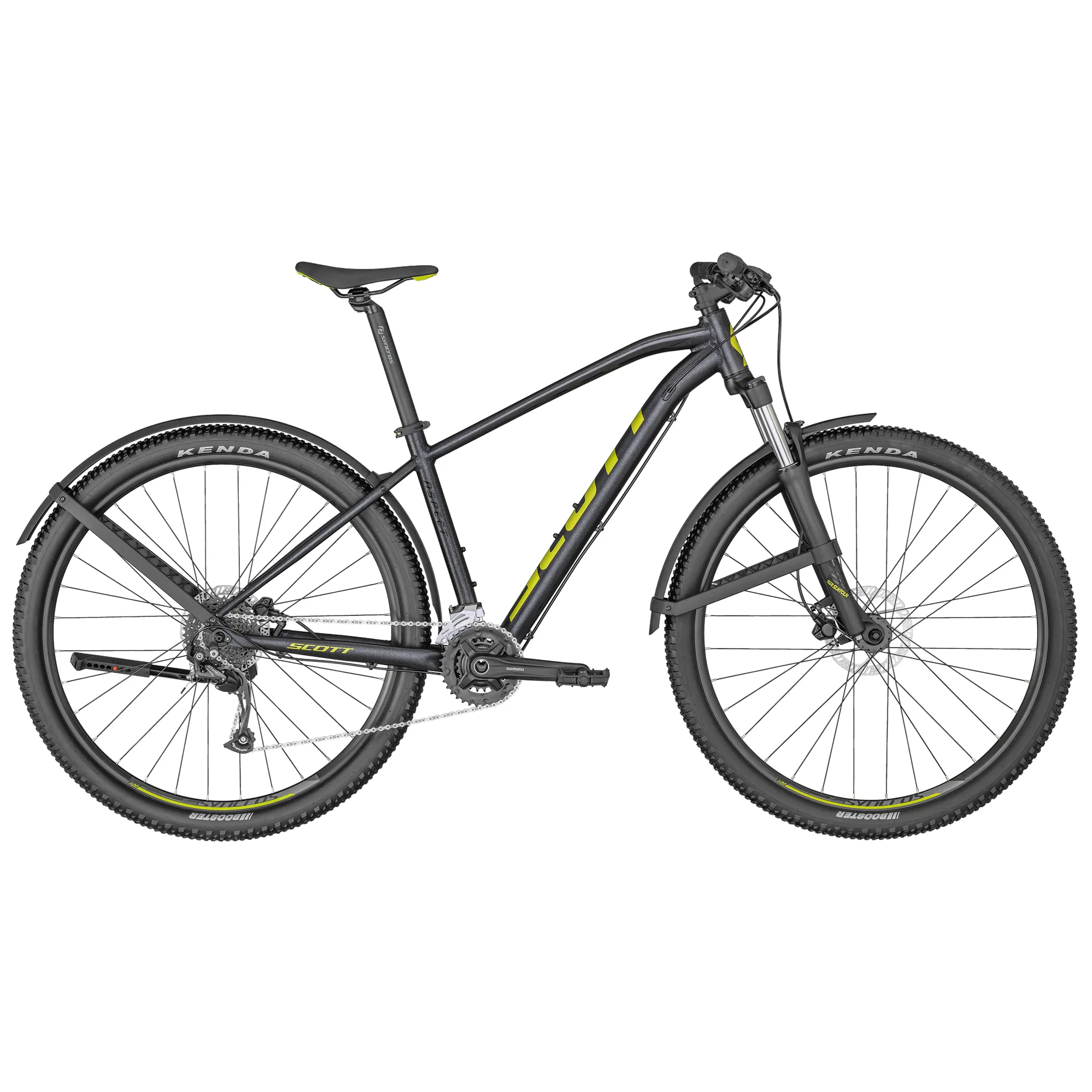Scott Aspect 950 EQ Mountain Bike Black Yellow - Main Image