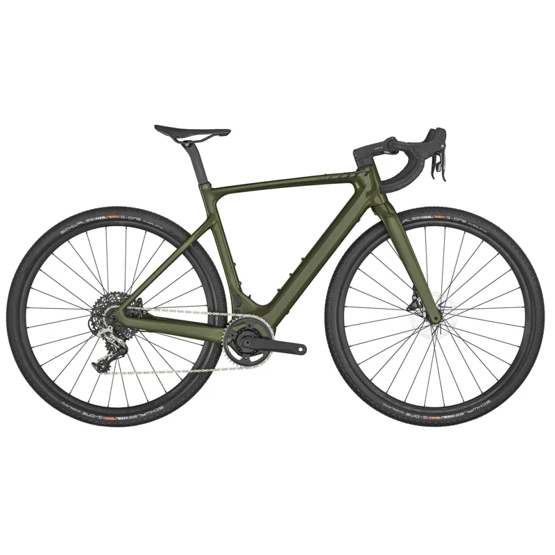 Scott Solace Gravel eRIDE 30 Electric Gravel Bike Green