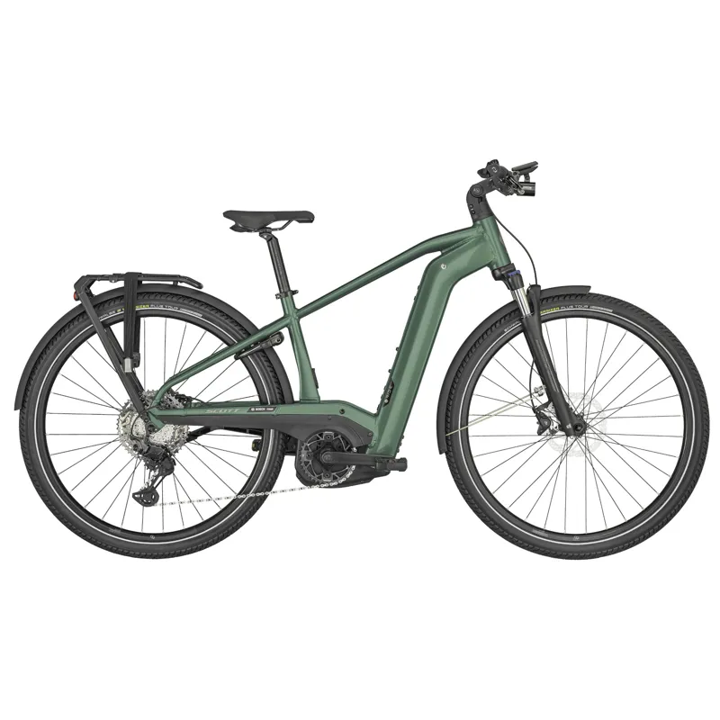 Scott Sub Sport eRIDE 10 Electric Hybrid Bike Green
