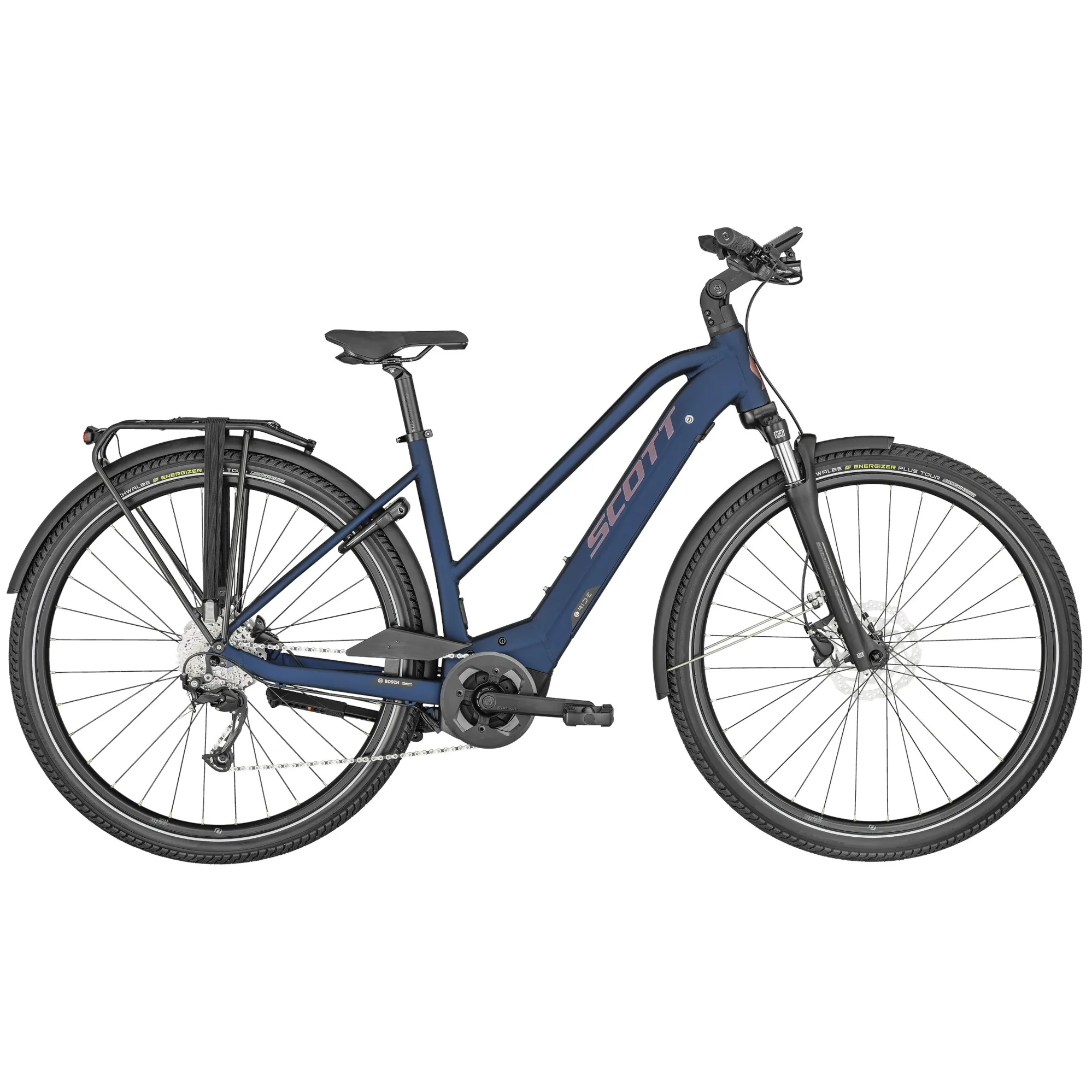 Scott Sub Tour eRIDE 20 Women's Electric Hybrid Bike Blue