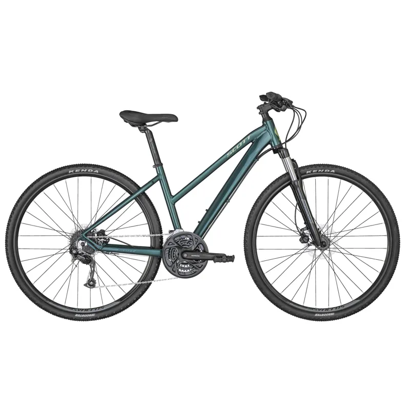 Scott Bike Sub Cross 40 Women's Hybrid Bike Green