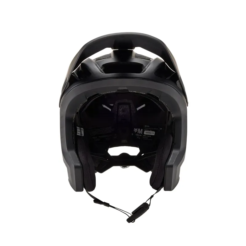 Fox Dropframe Pro Helmet in Matte Black-2
