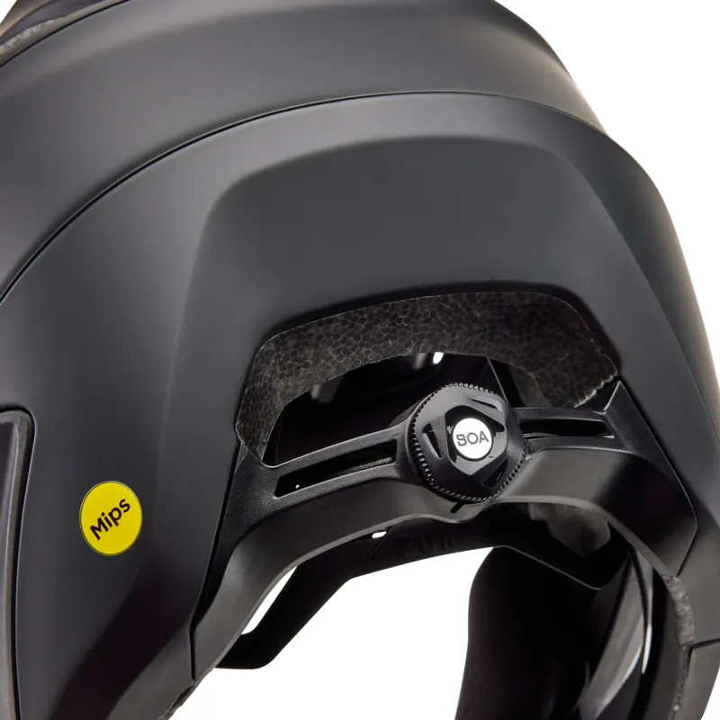 Fox Dropframe Pro Helmet in Matte Black-7