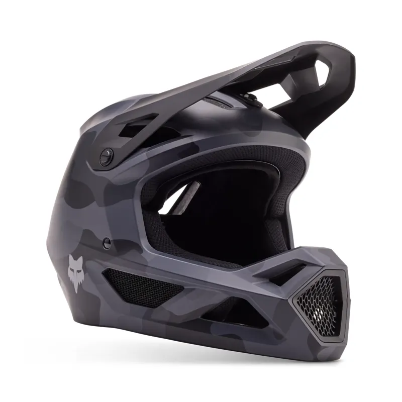 Fox Rampage Camo Full Face Helmet in Black Camouflage-1