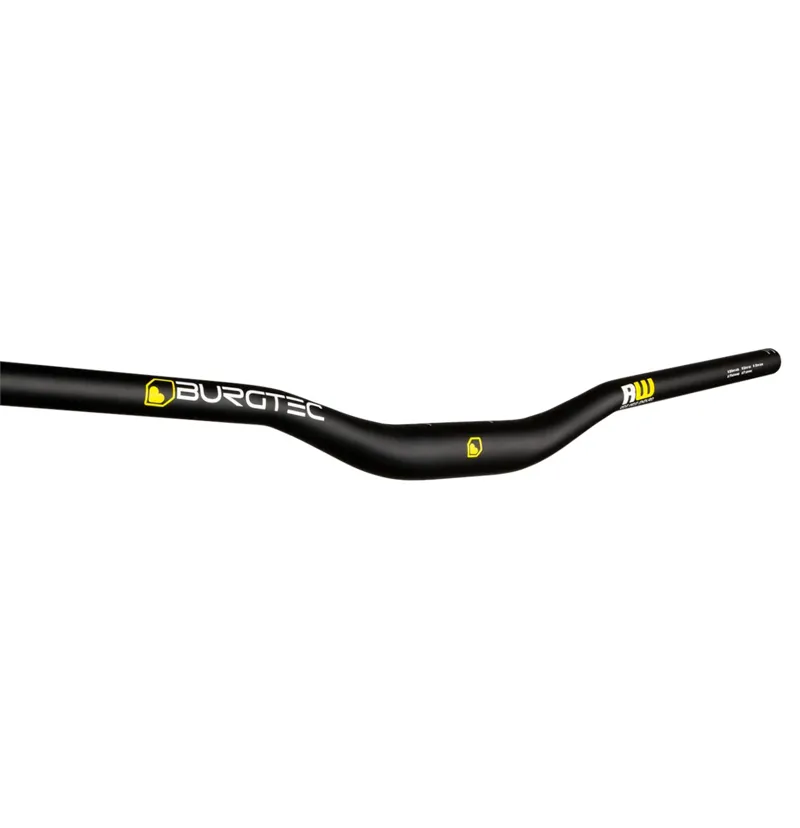 Burgtec Ride Wide Alloy Enduro Handlebar - 35mm - 30mm - Black