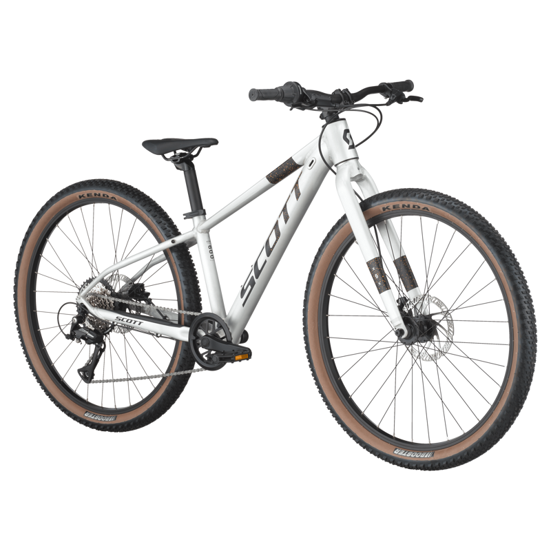 Scott Scale 600 Kids 26 Inch Mountain Bike with Disc Brakes Raw Alloy-1