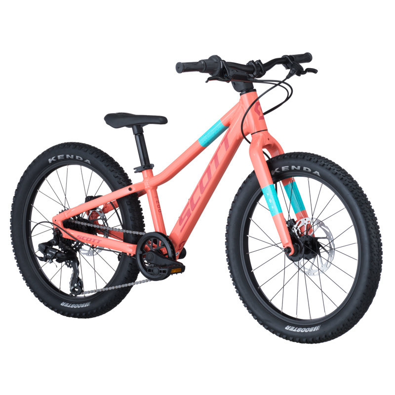 Scott Scale 200 Kids 20 Inch Mountain Bike with Disc Brakes Grapefruit-1