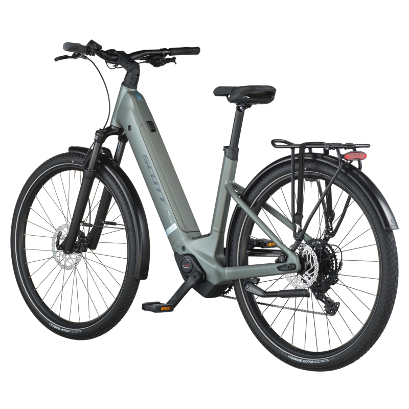 Scott Sub Sport 30 Wave Electric Hybrid Bike in Highland Green-2