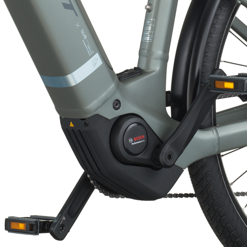 Scott Sub Sport 30 Wave Electric Hybrid Bike in Highland Green-3