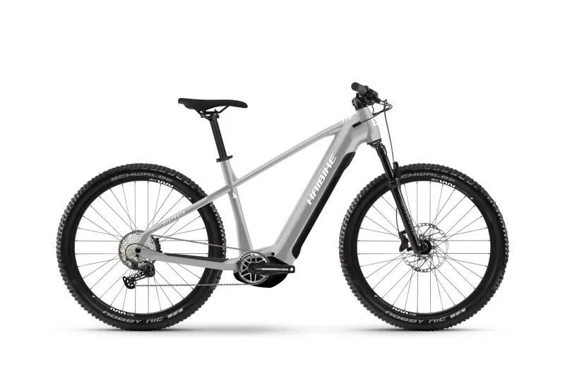 Haibike Alltrack 7 27.5 Electric Mountain Bike Urban Grey / White