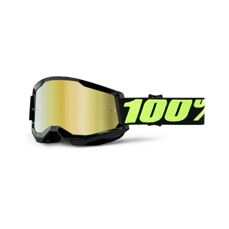 100 Percent Strata 2 Goggles Gold Mirror Lens / Upsol