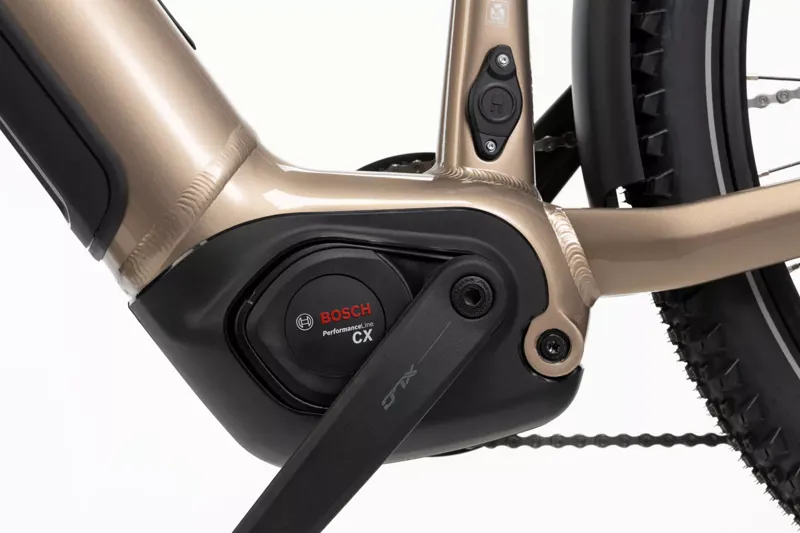 Haibike Trekking 6.5 Electric Hybrid Bike Toffee / Sand / Silver-6