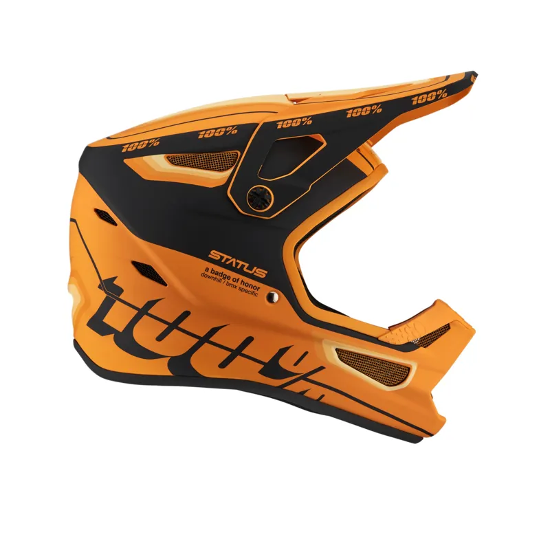 100 Percent Status Helmet Topenga Orange / Black