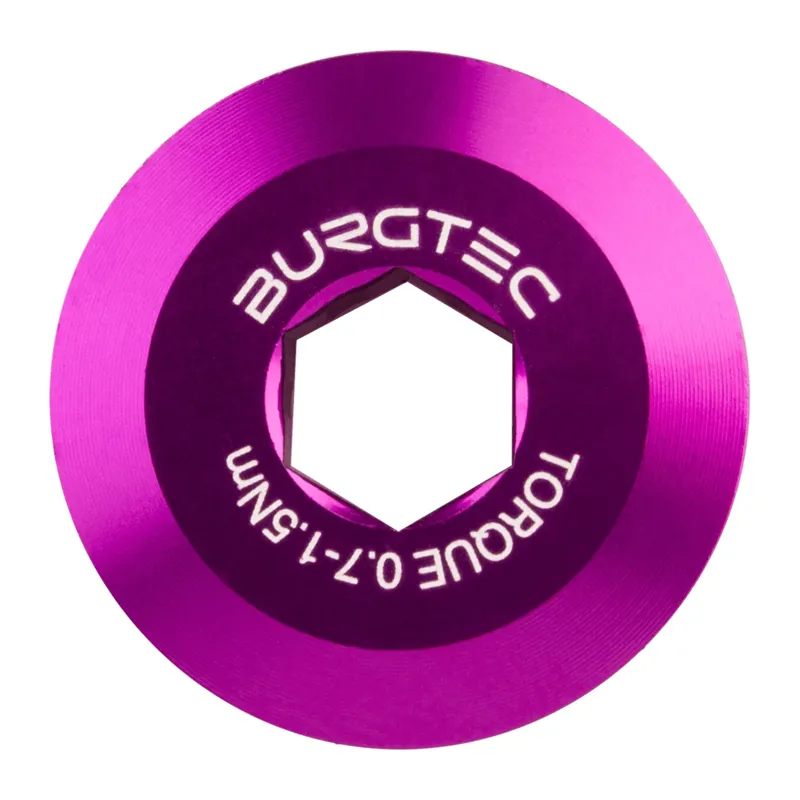 Burgtec Shimano Crank Bolt - Purple Rain