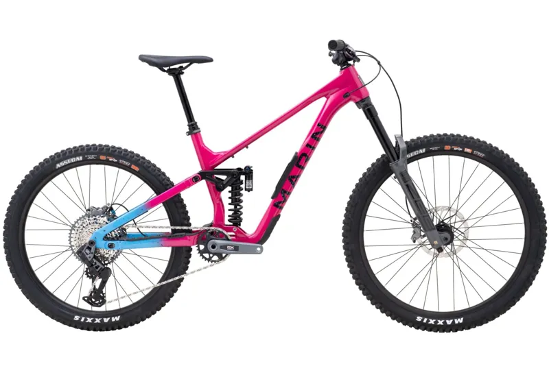 Marin Alpine Trail XR AXS Mountain Bike Magenta / Blue