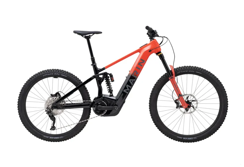 Marin Alpine Trail E1 Bosch E-Mountain Bike Red / Gloss Black