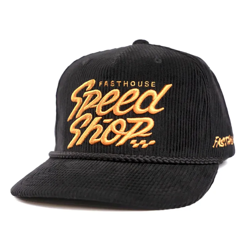 Fasthouse Haste Snap Back Hat Black