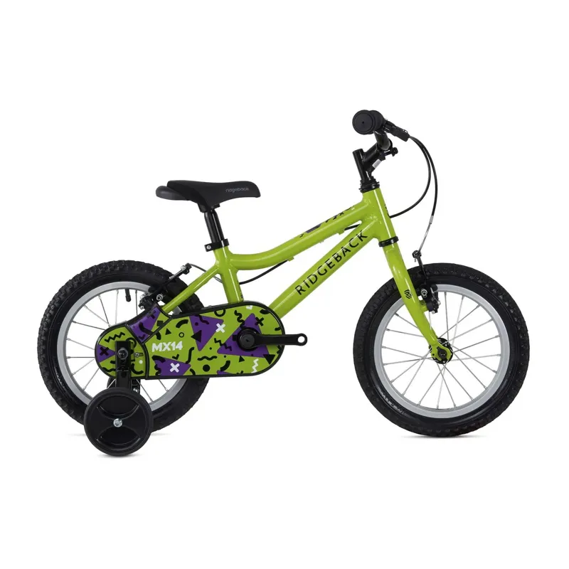 Ridgeback MX14 14 Inch Wheel Kids Bike Green