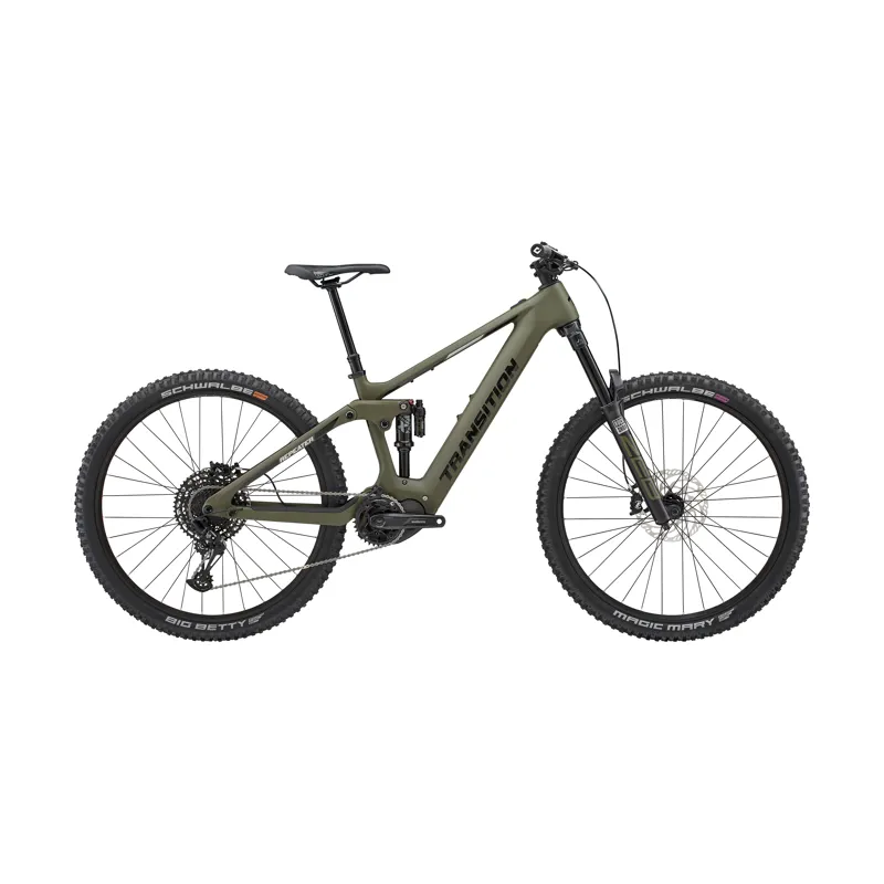 Transition Repeater NX Carbon E-Mountain Bike Mossy Green