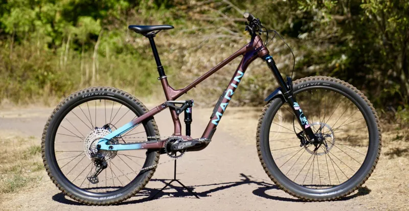 Marin Alpine Trail 1 Mountain Bike Brown / Blue-1