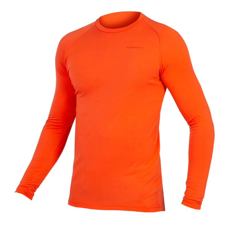Endura BaaBaa Blend Long Sleeve Baselayer Paprika