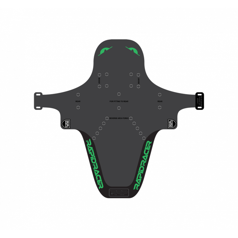 RRP Enduroguard Front Mudguard Green-1
