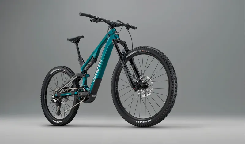 Whyte ELyte Evo RS Electric Mountain Bike Petronas Green-1