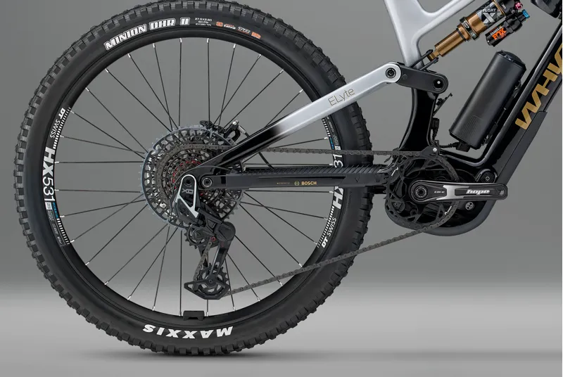 Whyte ELyte Evo Stag Works Electric Mountain Bike Stealth Black-4