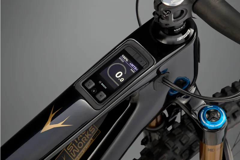 Whyte ELyte Evo Stag Works Electric Mountain Bike Stealth Black-6