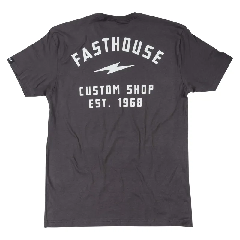 Fasthouse Fundamental Tee Vintage Black / White-1