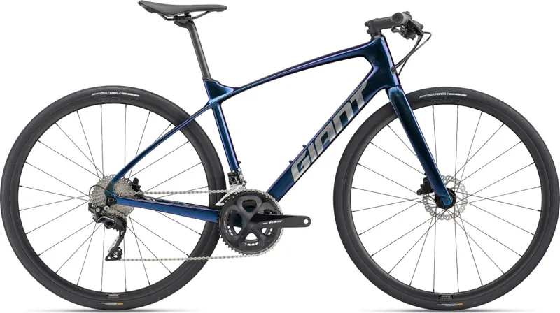 Giant FastRoad Advanced 1 Carbon Flat Bar Road Bike Starry Night