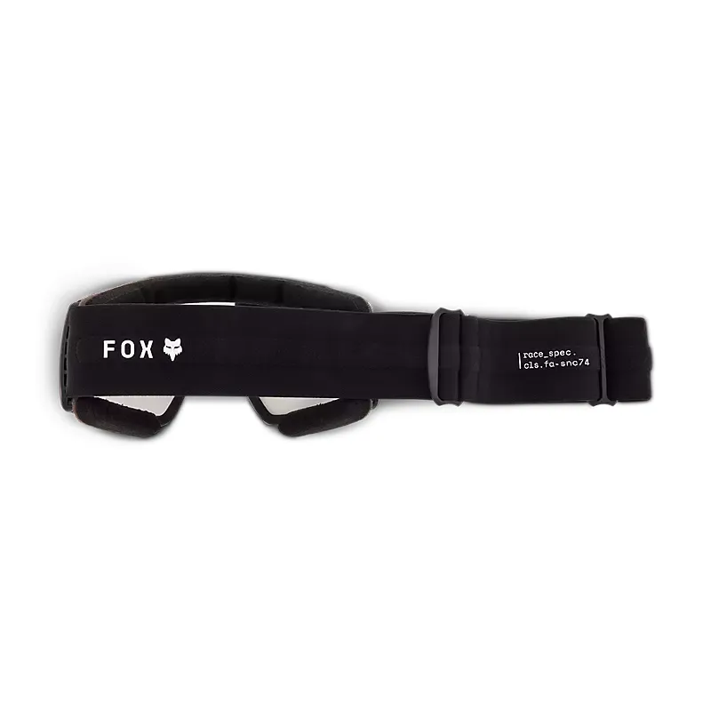 Fox Purevue Black Cycling Goggles with Clear Lens-1