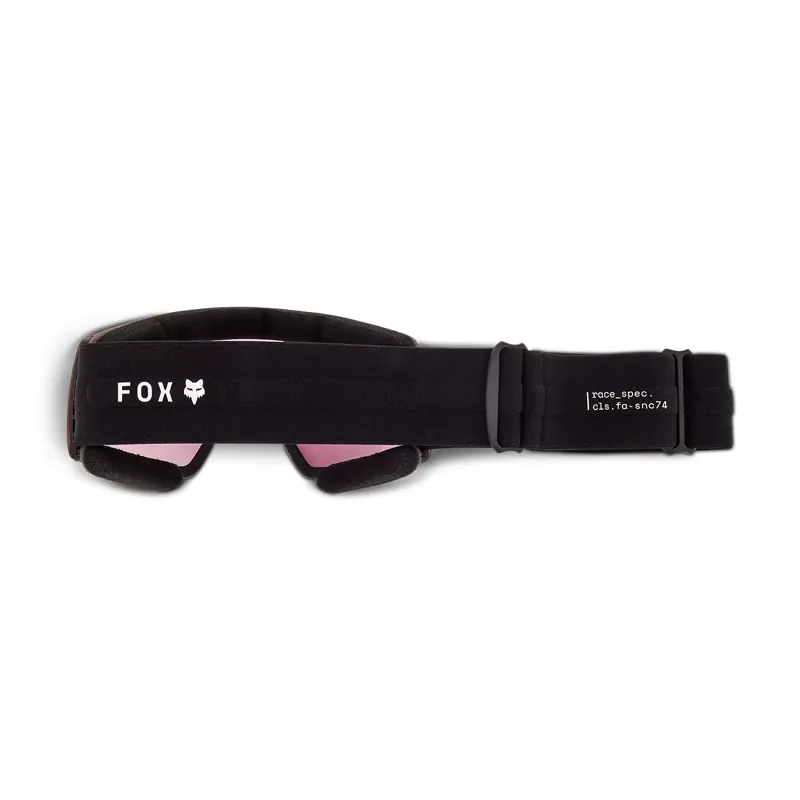 Fox Purevue Black Cycling Goggles with Woods Red VIVID Lens-1