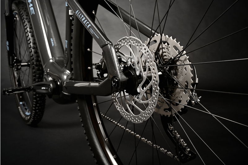 Haibike Alltrack 5 27.5 Electric Mountain Bike Anthracite Grey -4