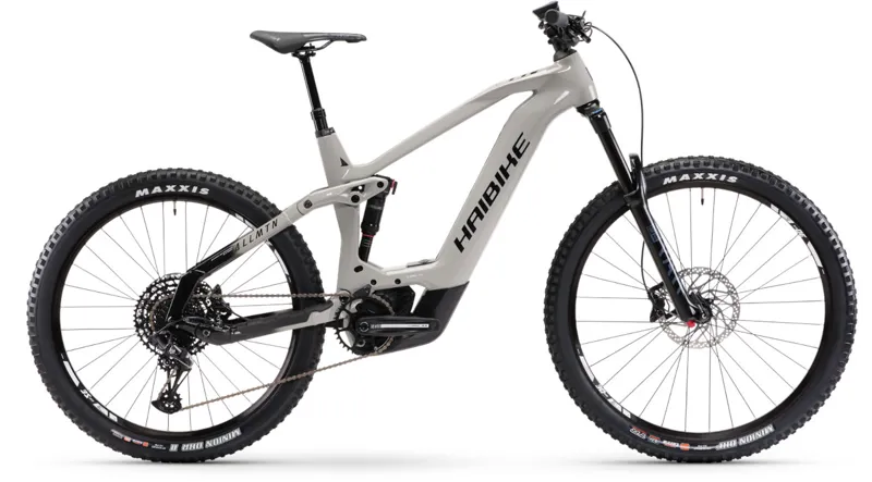 Haibike Allmtn CF 9 Electric Mountain Bike Gloss Grey