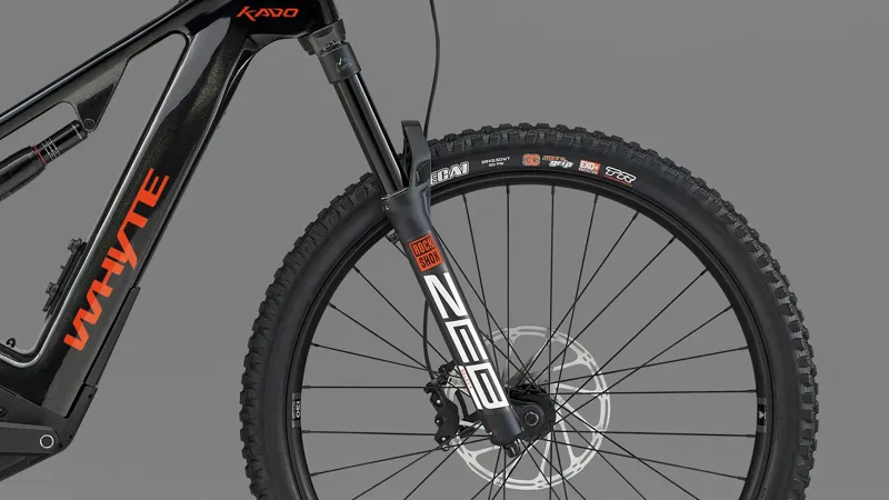 Whyte Kado RS V1 Electric Mountain Bike Gloss Monarch Black-2