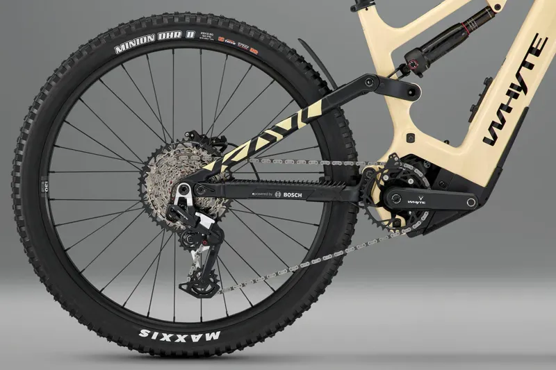 Whyte Kado RS Electric Mountain Bike Dune Tan Yellow / Black-4